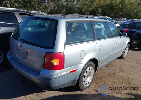 2003 Volkswagen Passat Gl из США, поврежденный, VIN WVWND63BX3E460509